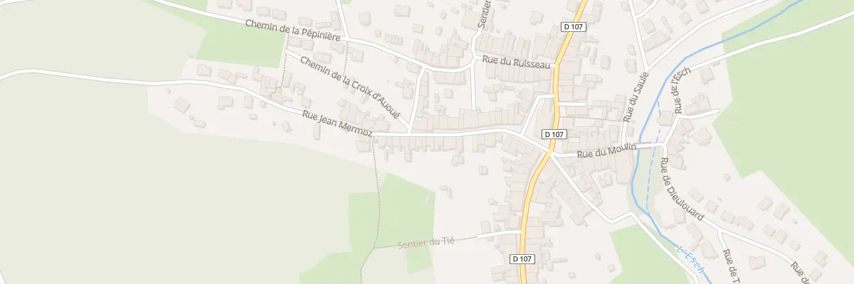 Plan du 23 Rue Jean Mermoz à Jezainville