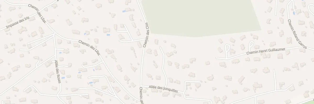 Plan du 1T All des Clos Fleuris à Garéoult