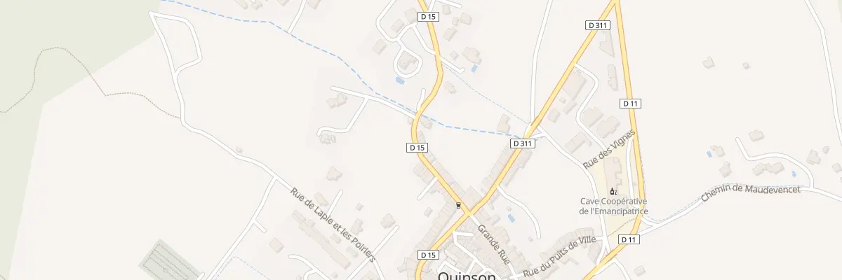 Plan du 5222 Le Village à Quinson