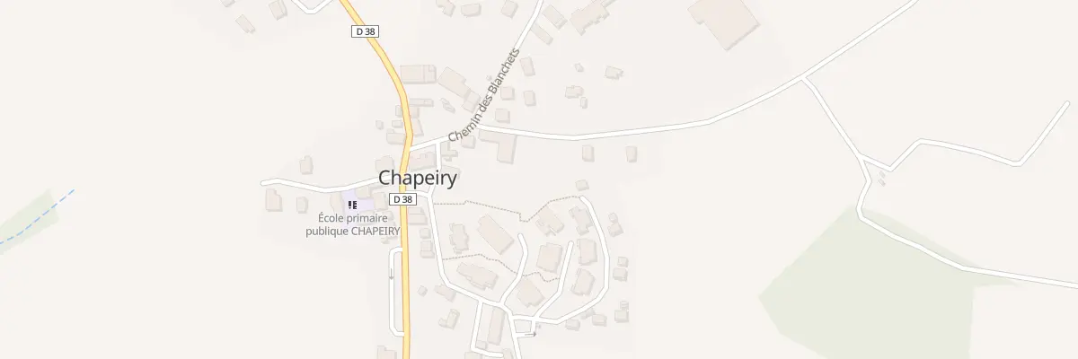 Plan du 48 Che des Communaux à Chapeiry