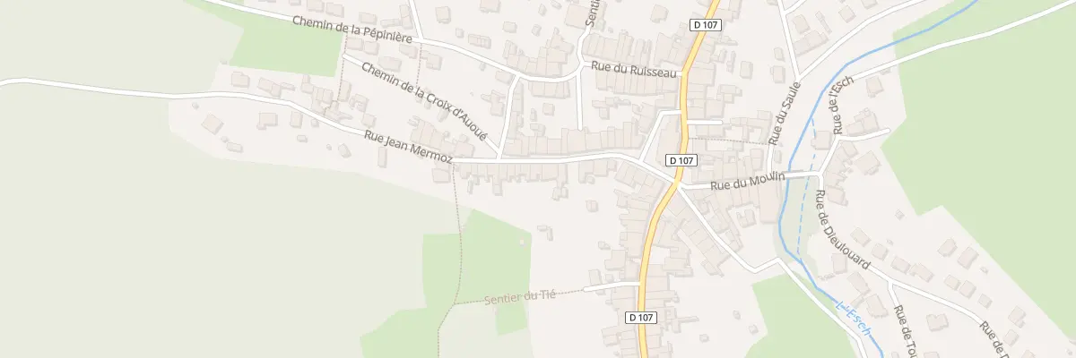 Plan du 21 Rue Jean Mermoz à Jezainville