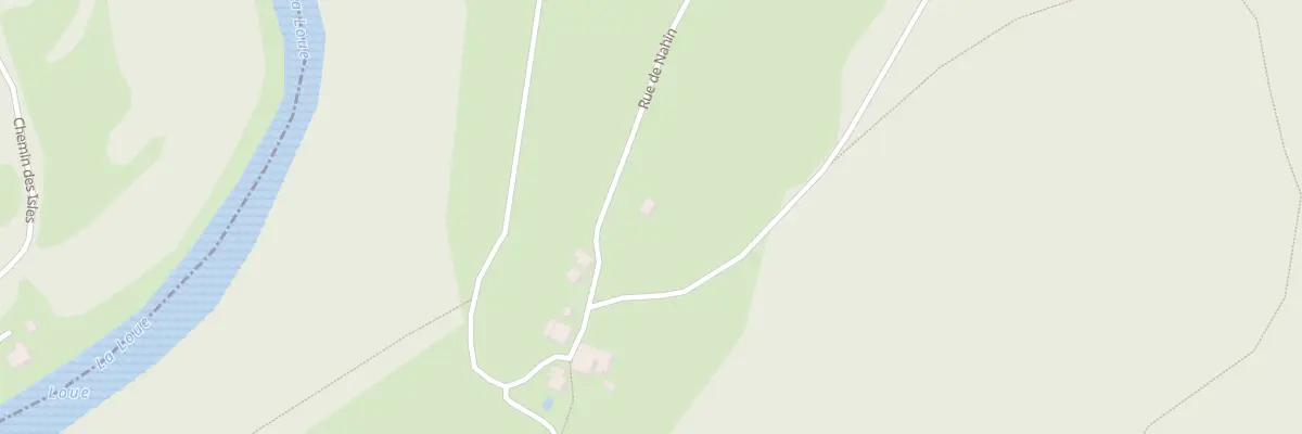 Plan du 1 Rue de Nahin à Cléron