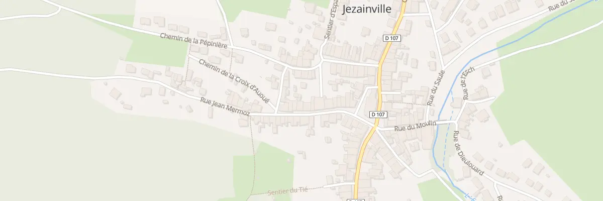 Plan du 18 Rue Jean Mermoz à Jezainville