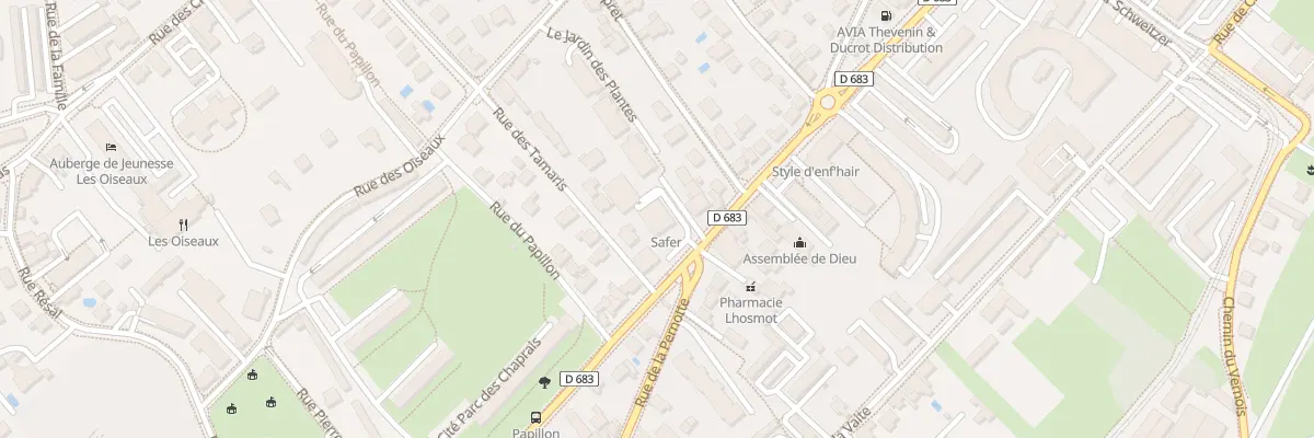 Plan du 143 Rue de Belfort à Besançon