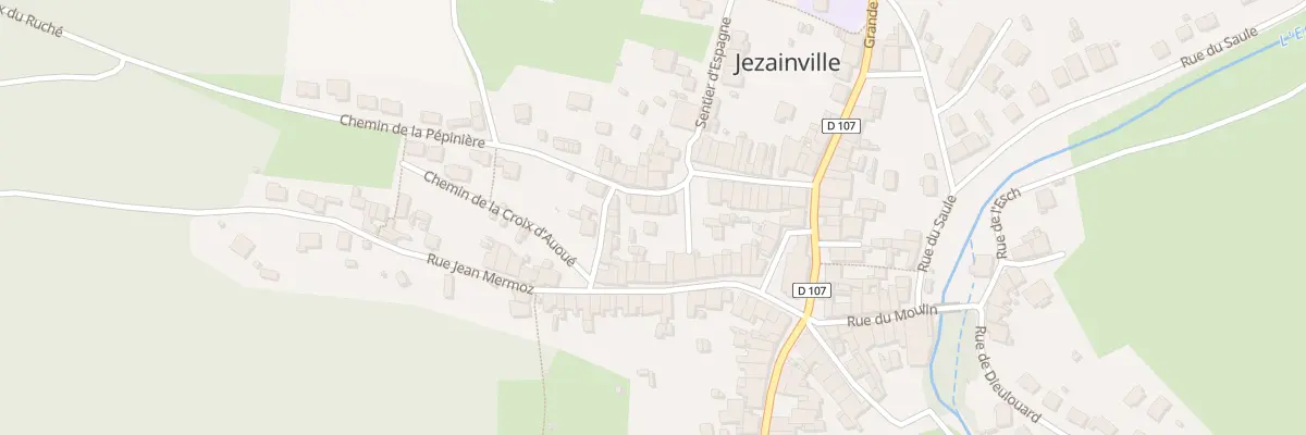 Plan du 21 Rue du Ruisseau à Jezainville