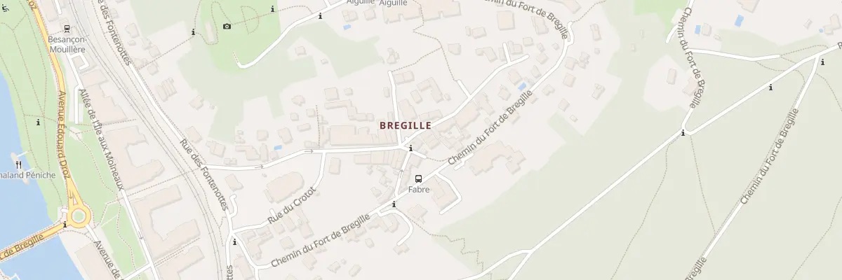 Plan du 24 Rue Fabre à Besançon