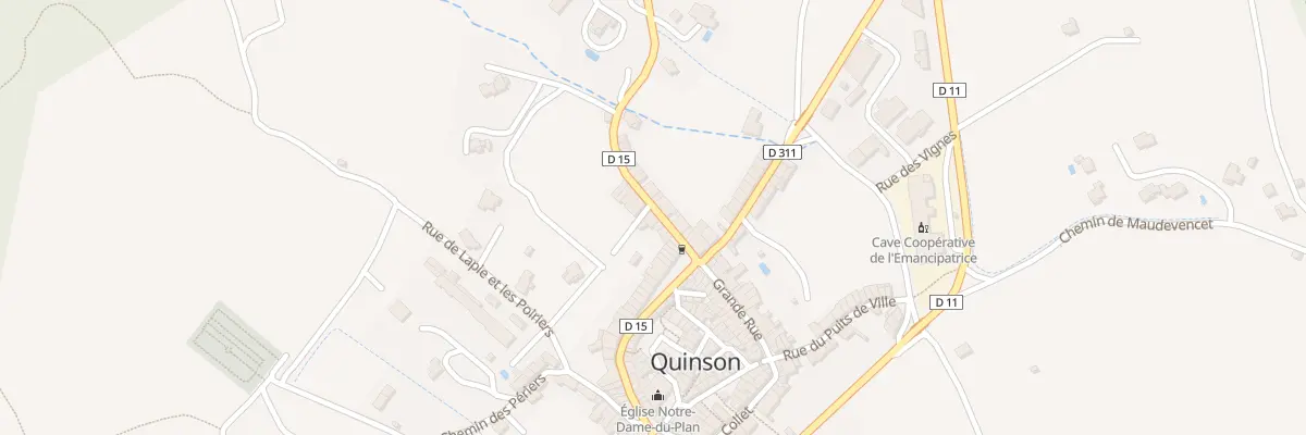 Plan du 5078 Le Village à Quinson