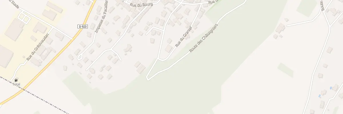 Plan de Chataigneraie à Laissaud