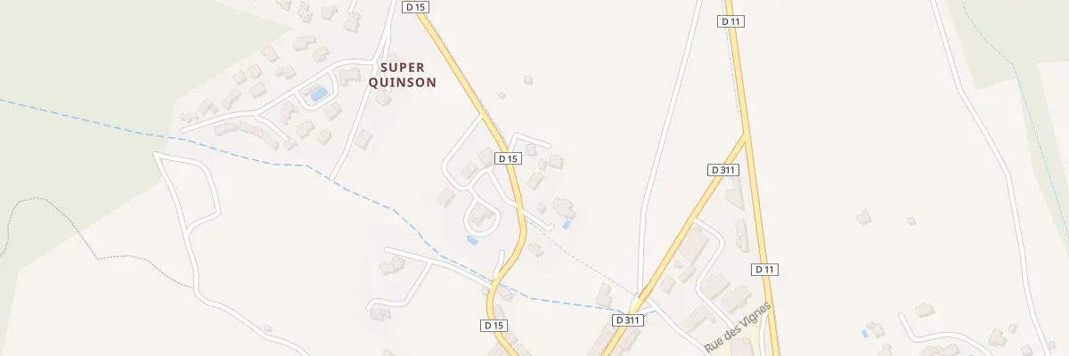 Plan du 7180 Sainte-Anne à Quinson