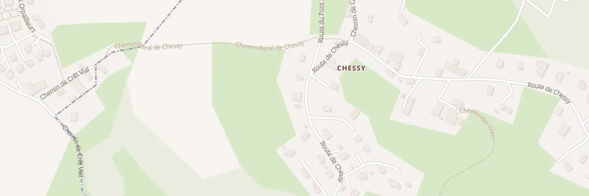 Plan du 5006 Chessy à Mûres