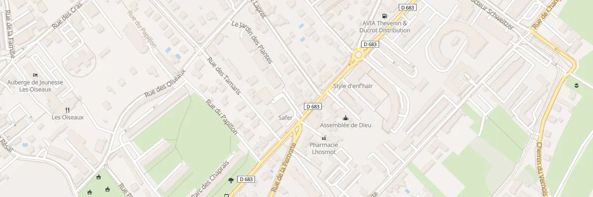 Plan du 145 Rue de Belfort à Besançon