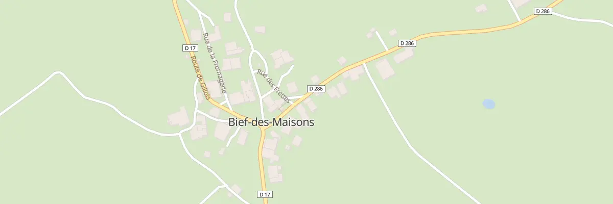 Plan du 8 Rte d’Arsure à Bief-des-Maisons