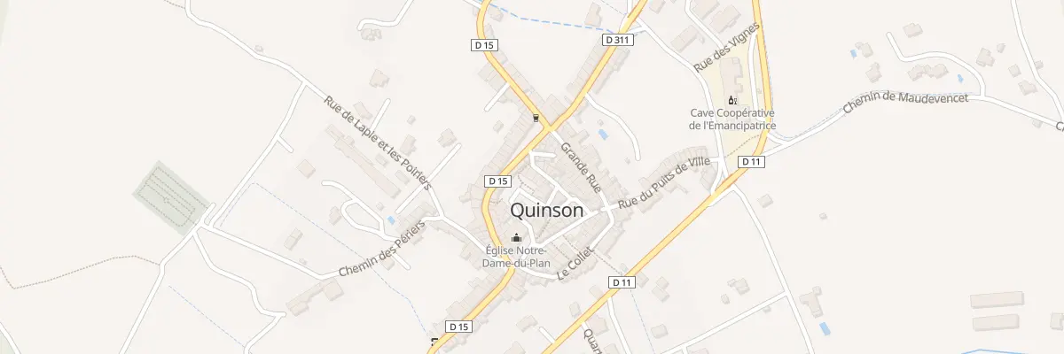 Plan du 5159 Le Village à Quinson