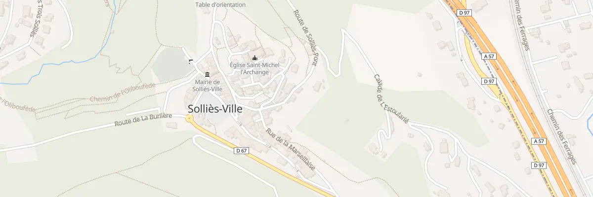 Plan du 3 Rue Albert Pistolesi à Solliès-Ville