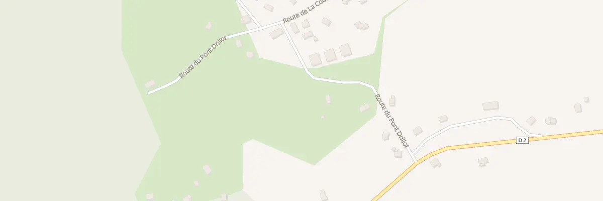 Plan du 241 Rte du Pont Drillot à Cercier