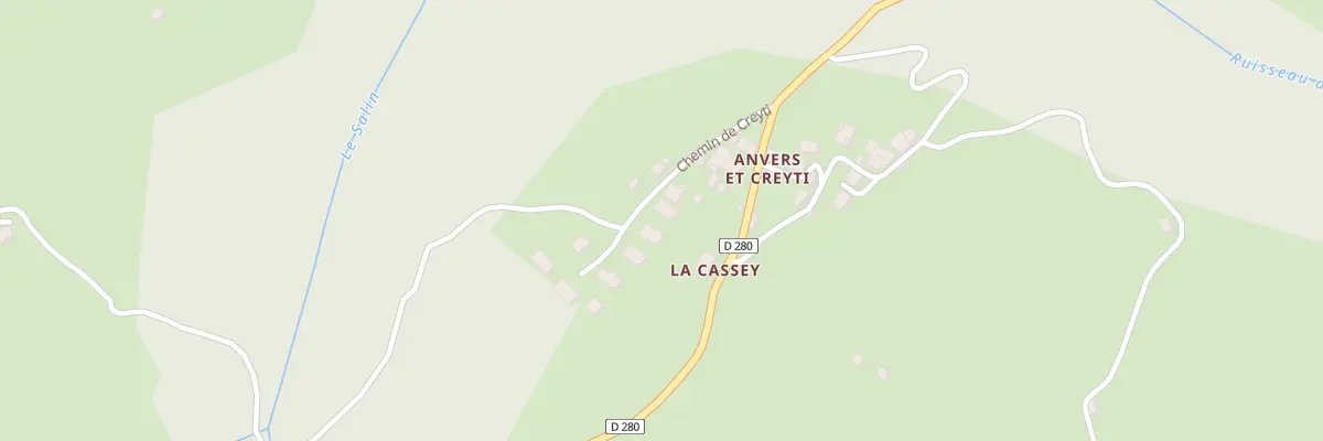 Plan du 113 Che du Creyti à Crêts en Belledonne