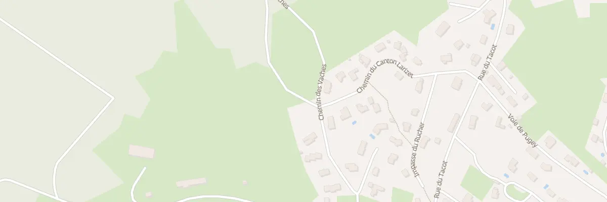 Plan du 13 Che des Vaches à Montrond-le-Château