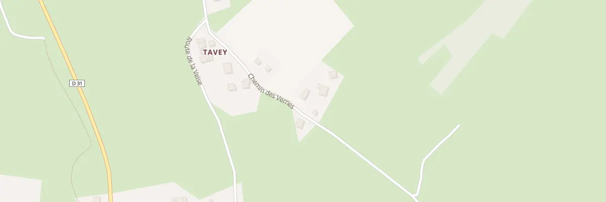 Plan du 201 Che des Vernes à Mûres