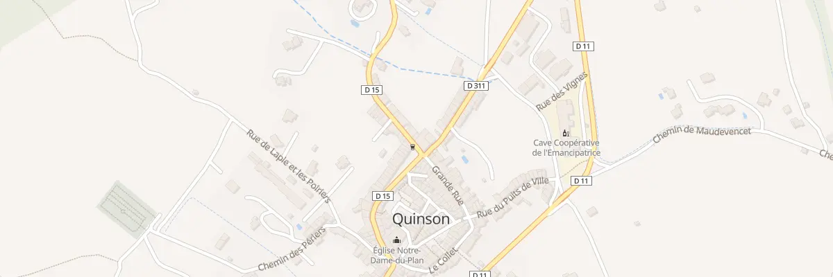 Plan du 5086 Chemin de Valensole à Quinson