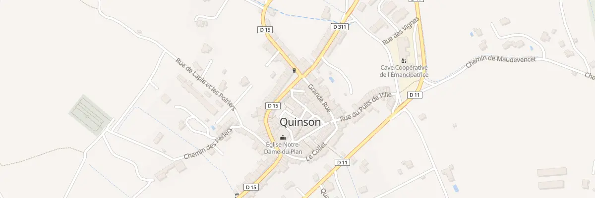 Plan du 5117 Rue du Four à Quinson