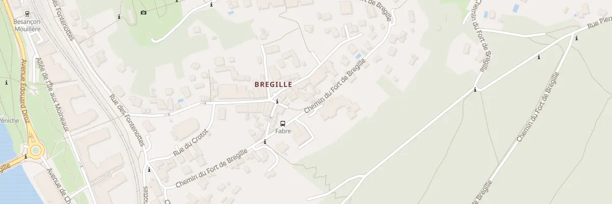 Plan du 241 Rue Fabre à Besançon