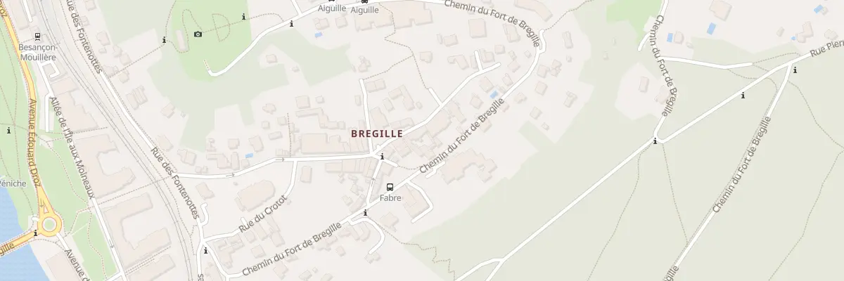 Plan du 26 Rue Fabre à Besançon