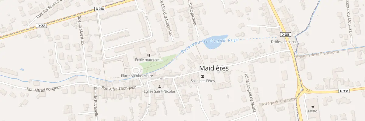 Plan du 26 Rue du Bois le Prêtre à Maidières