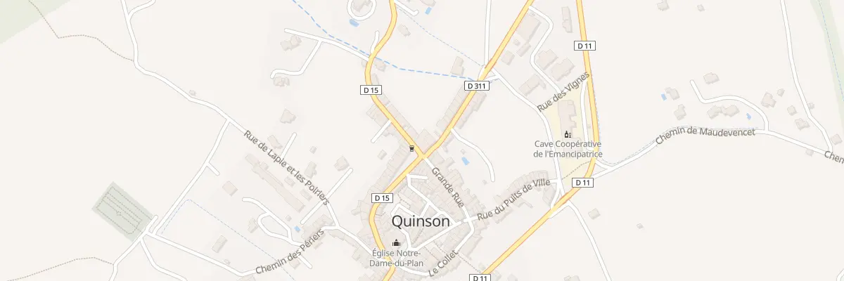 Plan du 11 Che de Valensole à Quinson