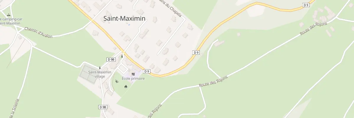 Plan du 181 Rte des Rippelets à Saint-Maximin
