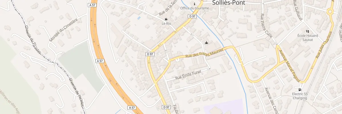 Plan du 85 Tra des Frères à Solliès-Pont