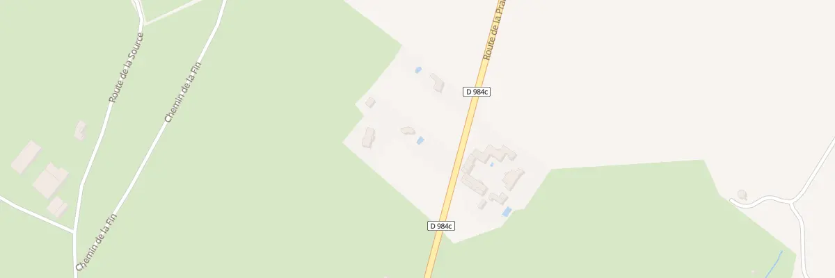 Plan du 795 Rte de la Pralay à Chevry