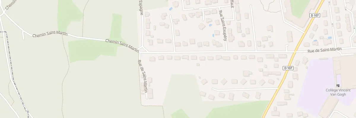 Plan du 33 Rue Saint Martin à Blénod-lès-Pont-à-Mousson