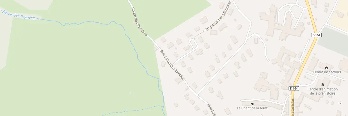 Plan du 3 Le Grand Pre à Darney