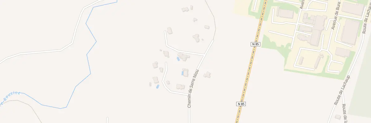 Plan du 5204 Serre Niou à Neffes