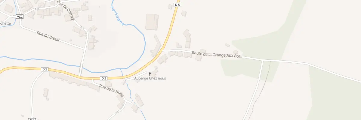 Plan du 4 Rte de la Grange aux Bois à Attigny