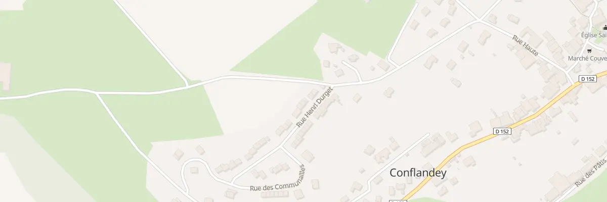 Plan du 36 Rue Henri Durget à Conflandey
