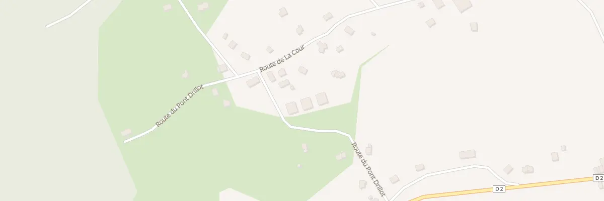 Plan du 280 Rte du Pont Drillot à Cercier