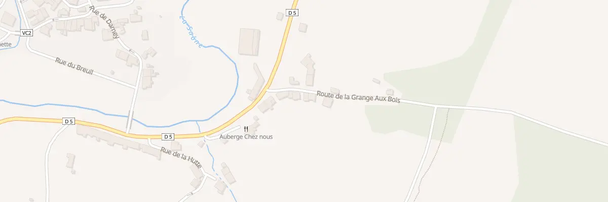 Plan du 6 Rte de la Grange aux Bois à Attigny