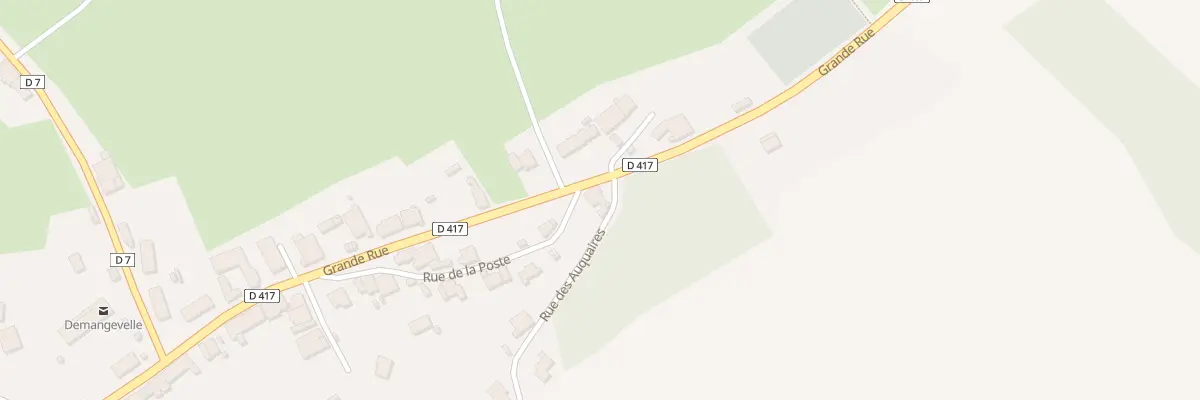 Plan du 3 Grande Rue à Demangevelle