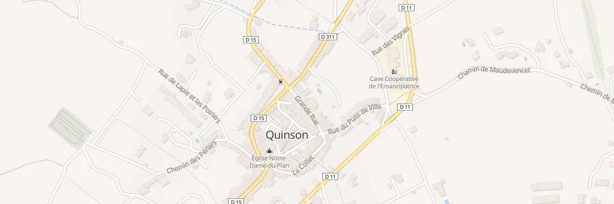 Plan du 7142 Grande Rue à Quinson