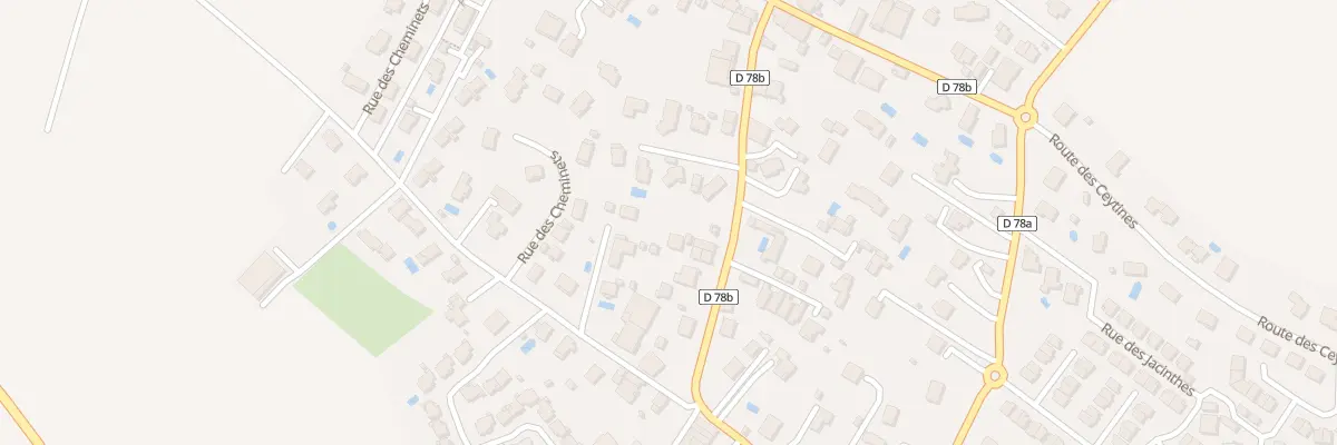 Plan du 21B Rue des Fontaines à Saint-Genis-Pouilly