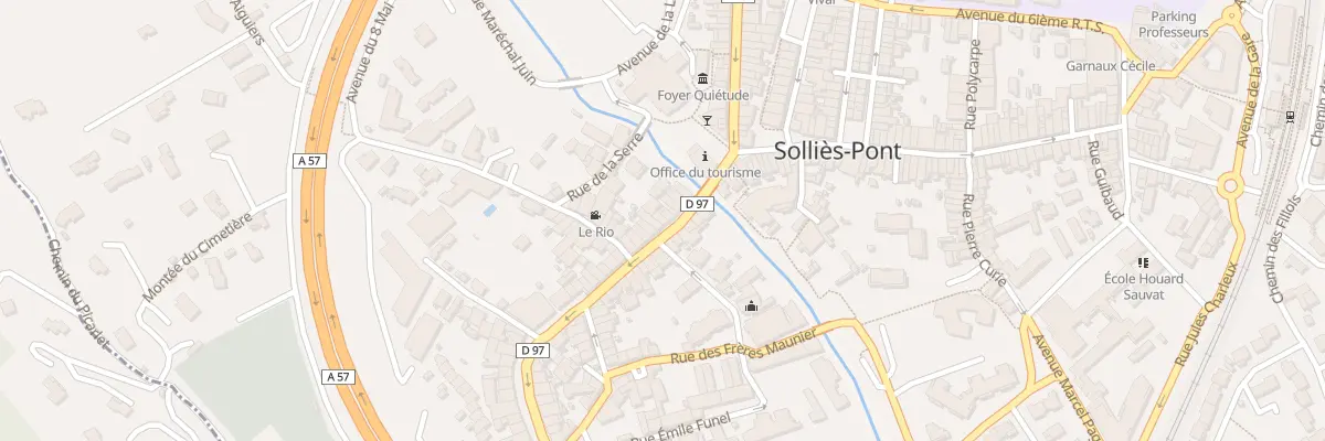 Plan du 52 Rue de la République à Solliès-Pont