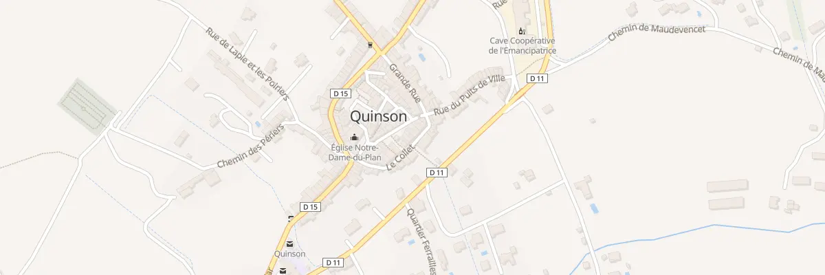 Plan du 7032 Le Village à Quinson