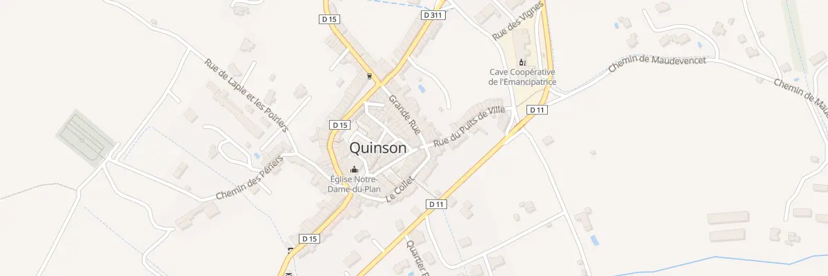Plan du 5131 Le Village à Quinson