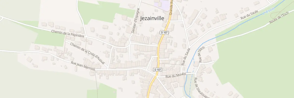 Plan du 7 Rue du Ruisseau à Jezainville