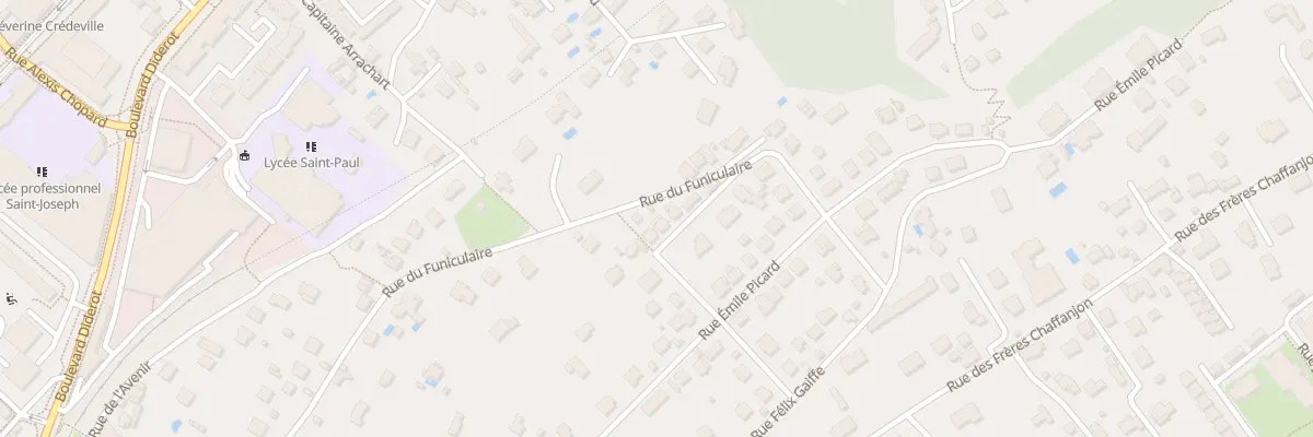 Plan du 3 Rue Zéphirin Jeannot à Besançon