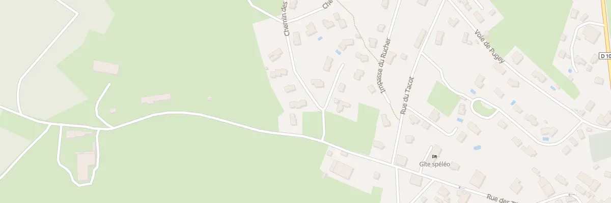 Plan du 1 Che des Vaches à Montrond-le-Château
