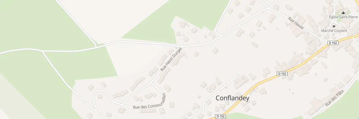 Plan du 30 Rue Henri Durget à Conflandey