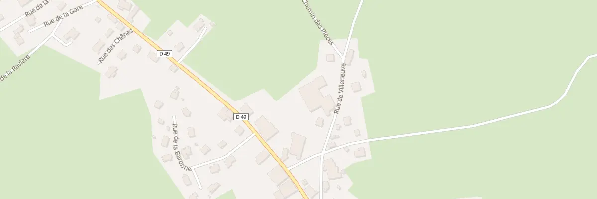Plan du 1 Rue de Villeneuve à Villers-sous-Chalamont