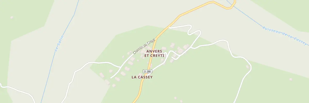 Plan du 15 Mte de la Cassey à Crêts en Belledonne